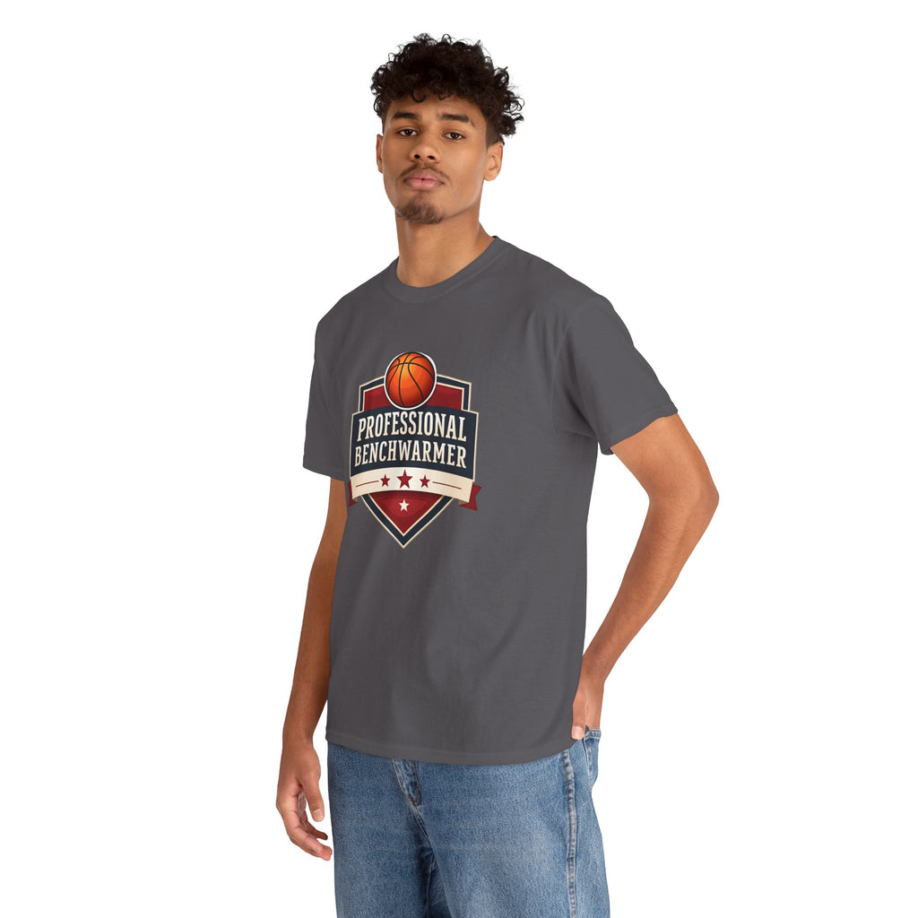 Professional Benchwarmer Basketball T-Shirt Funny Sports Graphic Tee