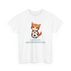 Kitten Soccer T‑Shirt - I Just Hope Both Teams Have Fun Funny Shirt For Soccer Fans