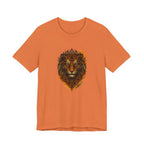 Tiger Flame Graphic T-Shirt — Tribal Tiger Head Design