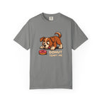 Donut Tempt Me T-Shirt — Cute Puppy & Donut Graphic Tee