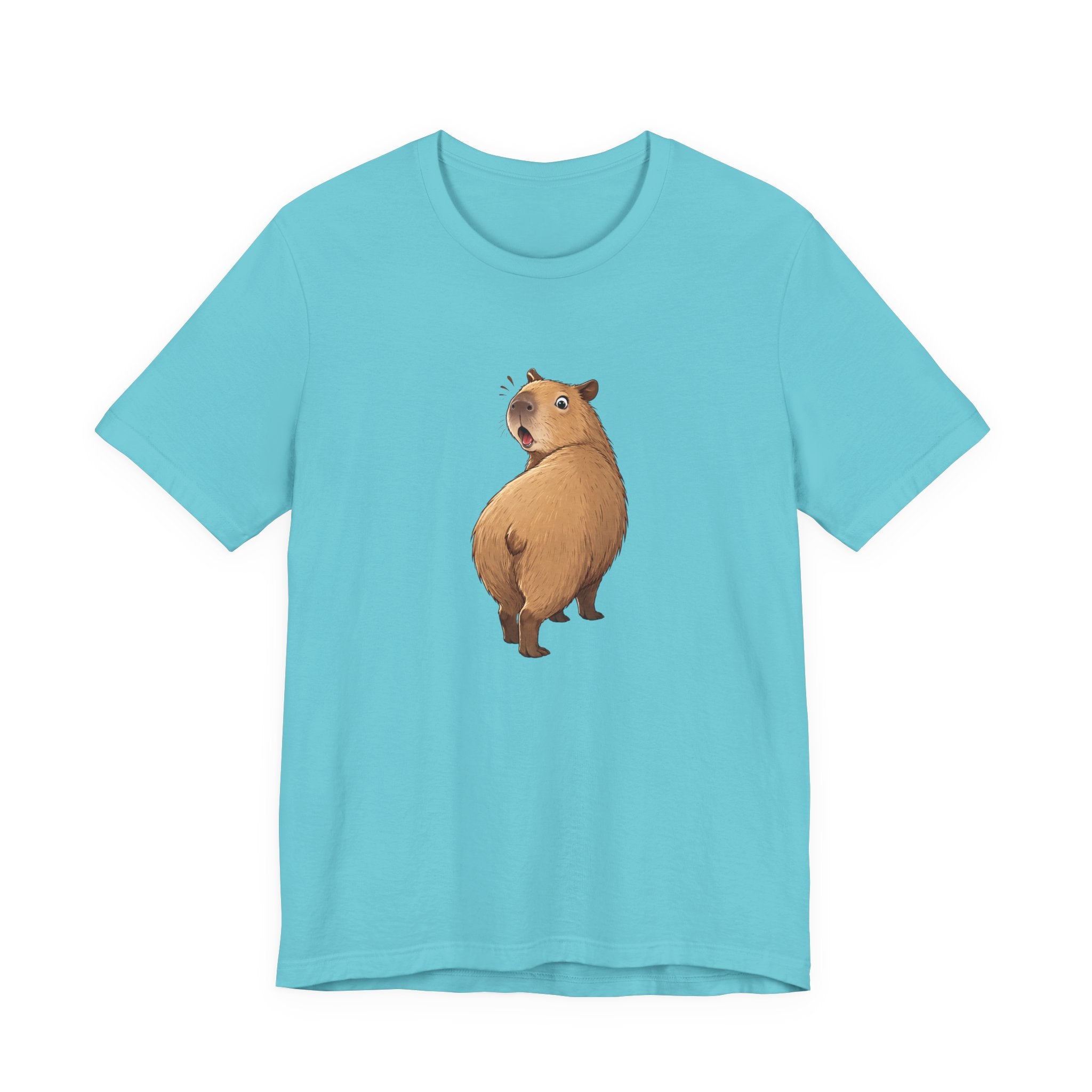 Capybara Lookover T‑Shirt — Funny Woodland Animal Tee