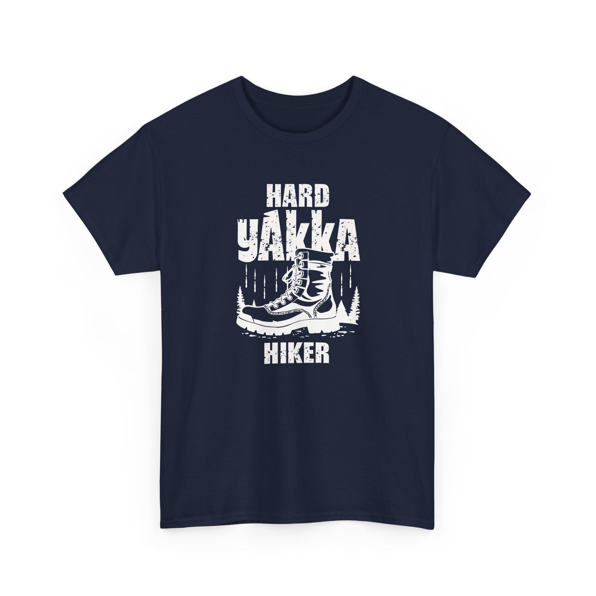 Hard Yakka Hiker T-Shirt — Vintage Hiking Boot Outdoor Tee