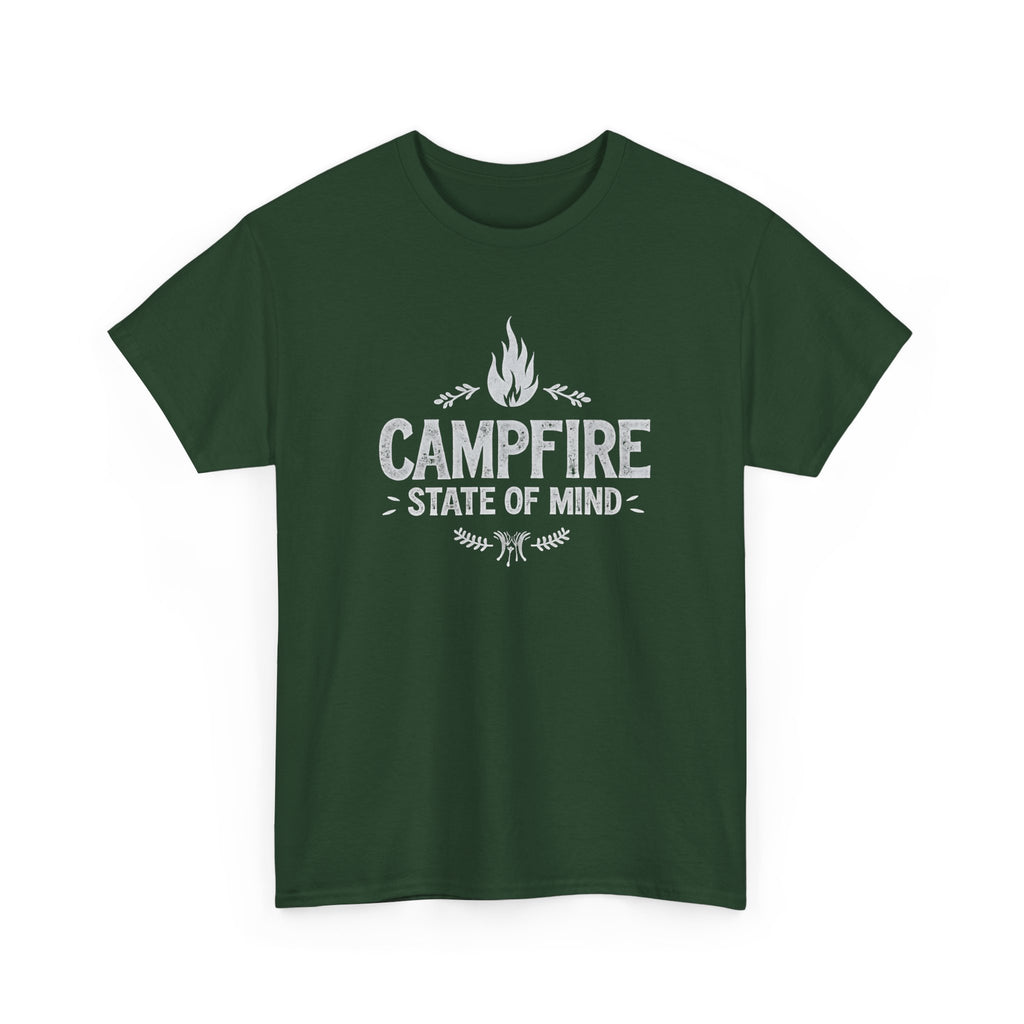 Campfire State of Mind T-Shirt — Outdoor Camping Tee