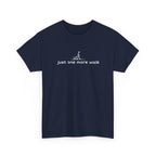 Just One More Walk T-Shirt — Minimal Dog Lovers Tee
