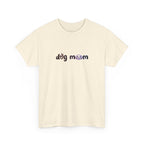 Dog Mom T‑Shirt — Cute Paw Print Graphic Tee for Pet Lovers