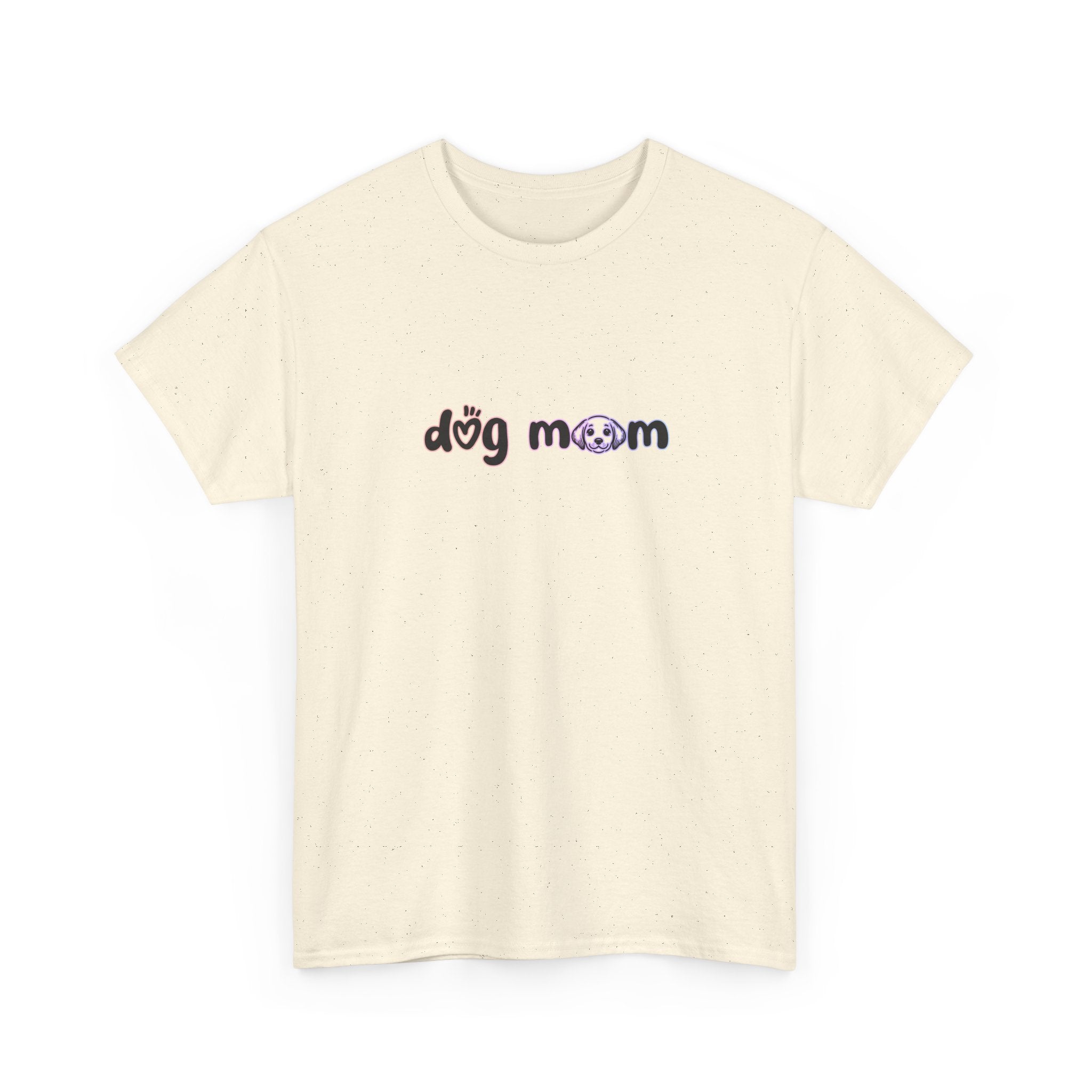 Dog Mom T‑Shirt — Cute Paw Print Graphic Tee for Pet Lovers