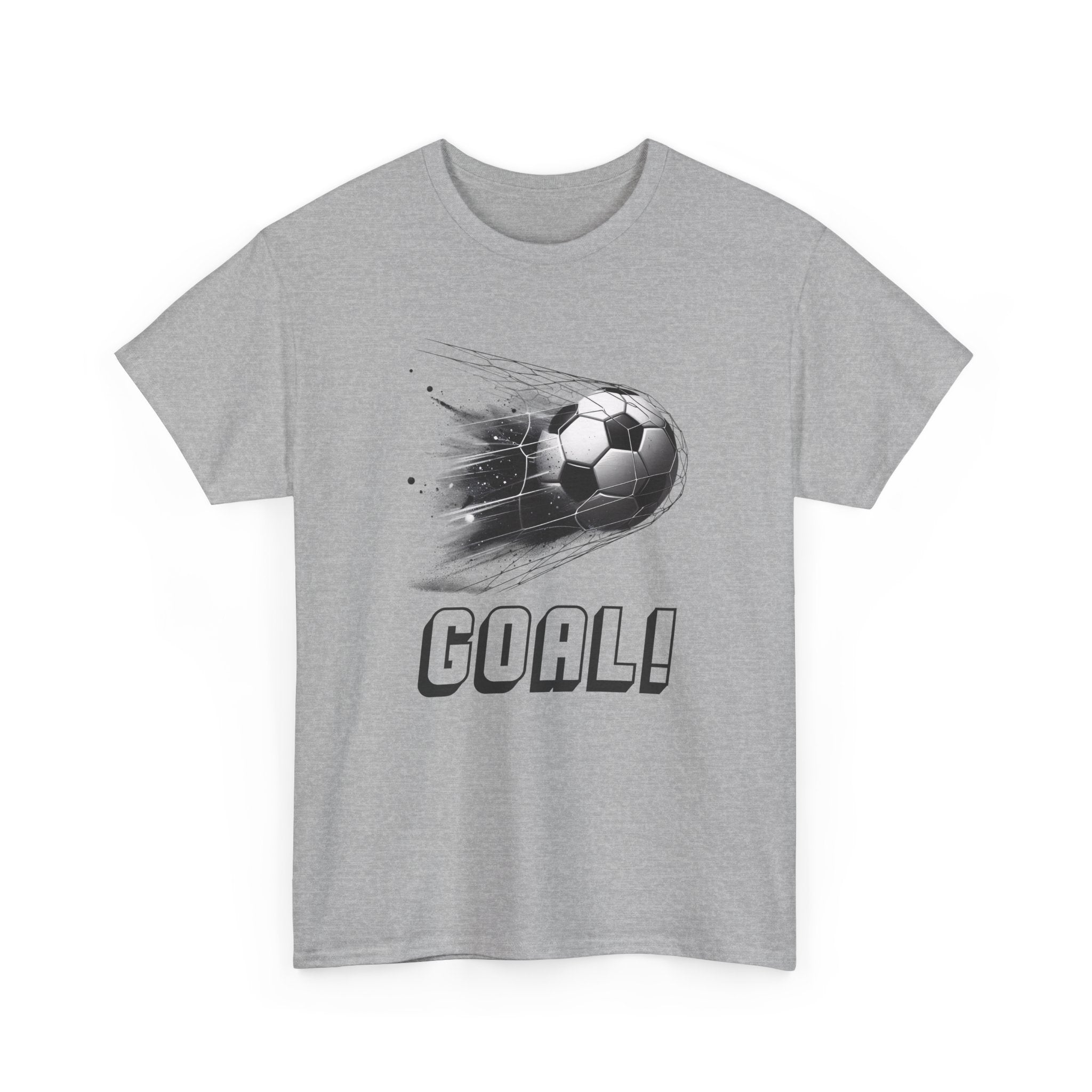 Football Soccer 'GOAL!' Graphic Tee - Fast Ball Design, Soccer Fan Shirt
