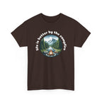 Campfire T-Shirt — "Life Is Better by the Campfire" Scenic Outdoor Tee