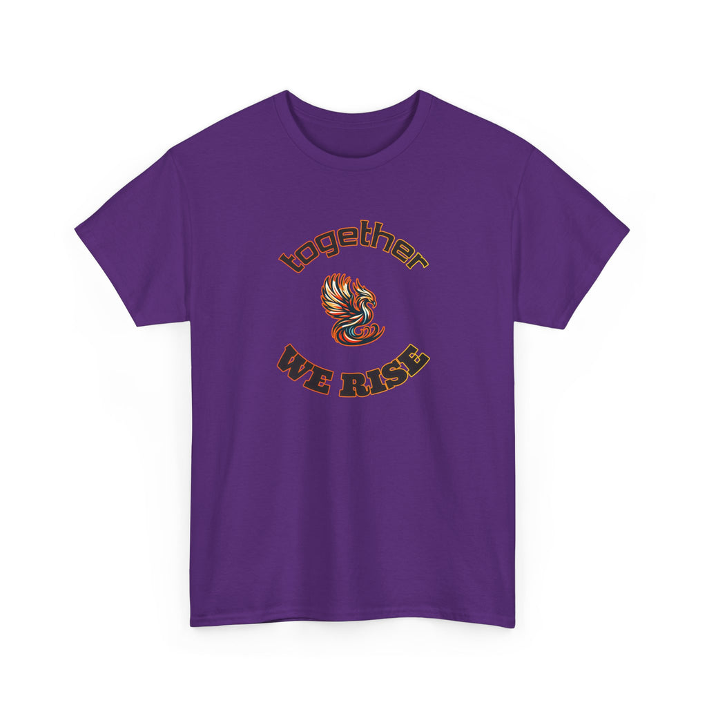 Together We Rise Phoenix Tee — Inspirational Community Pride T-Shirt