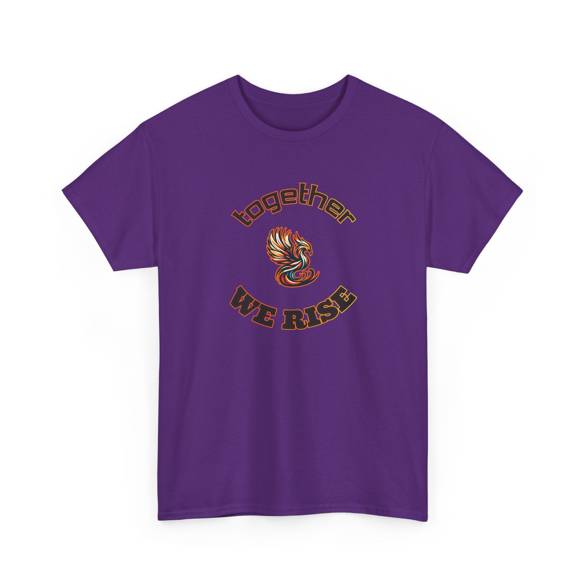 Together We Rise Phoenix Tee — Inspirational Community Pride T-Shirt