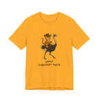Cat Cowboy Riding Ostrich T-Shirt – Whimsical Western Animal Tee