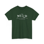 I'm Wild Minimalist Graphic Tee — 'I'm Wild' Text Design