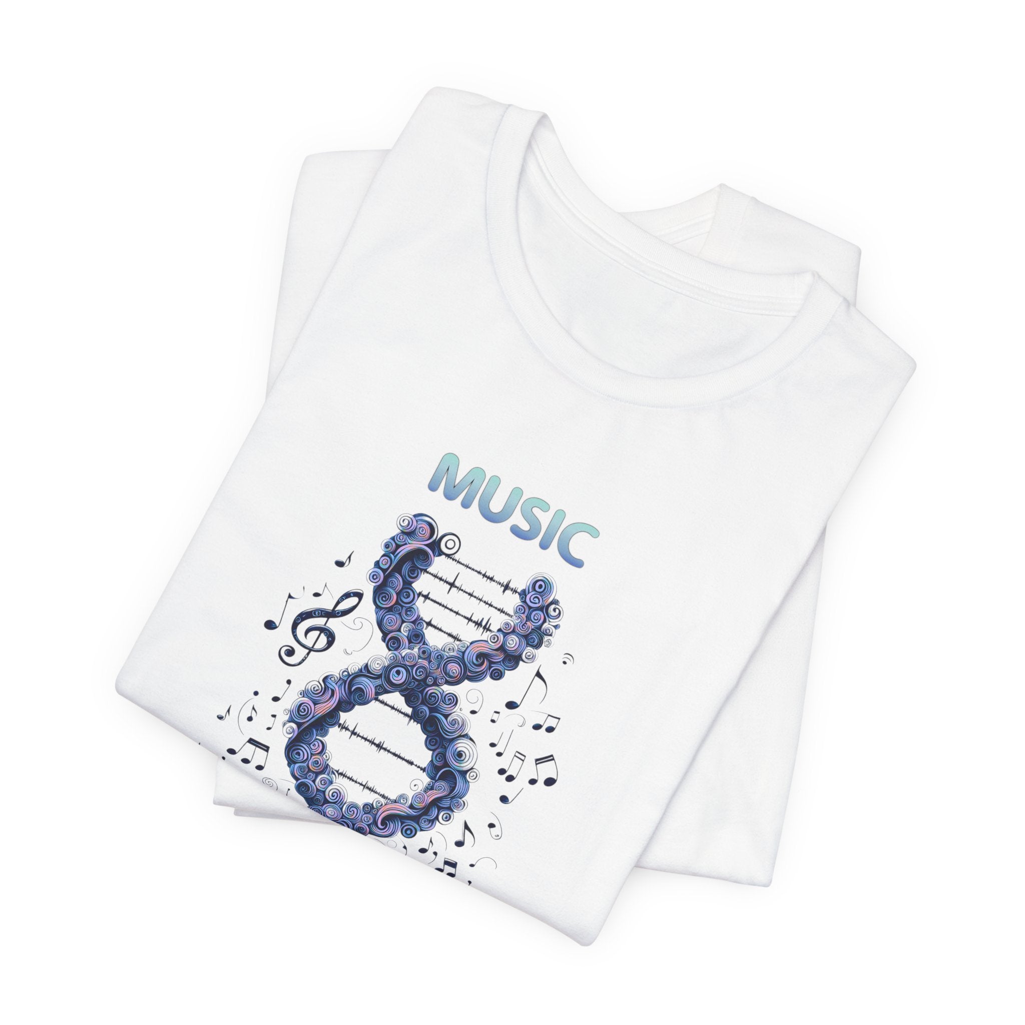 Music Is In My DNA T-Shirt — Music Lover Graphic Tee