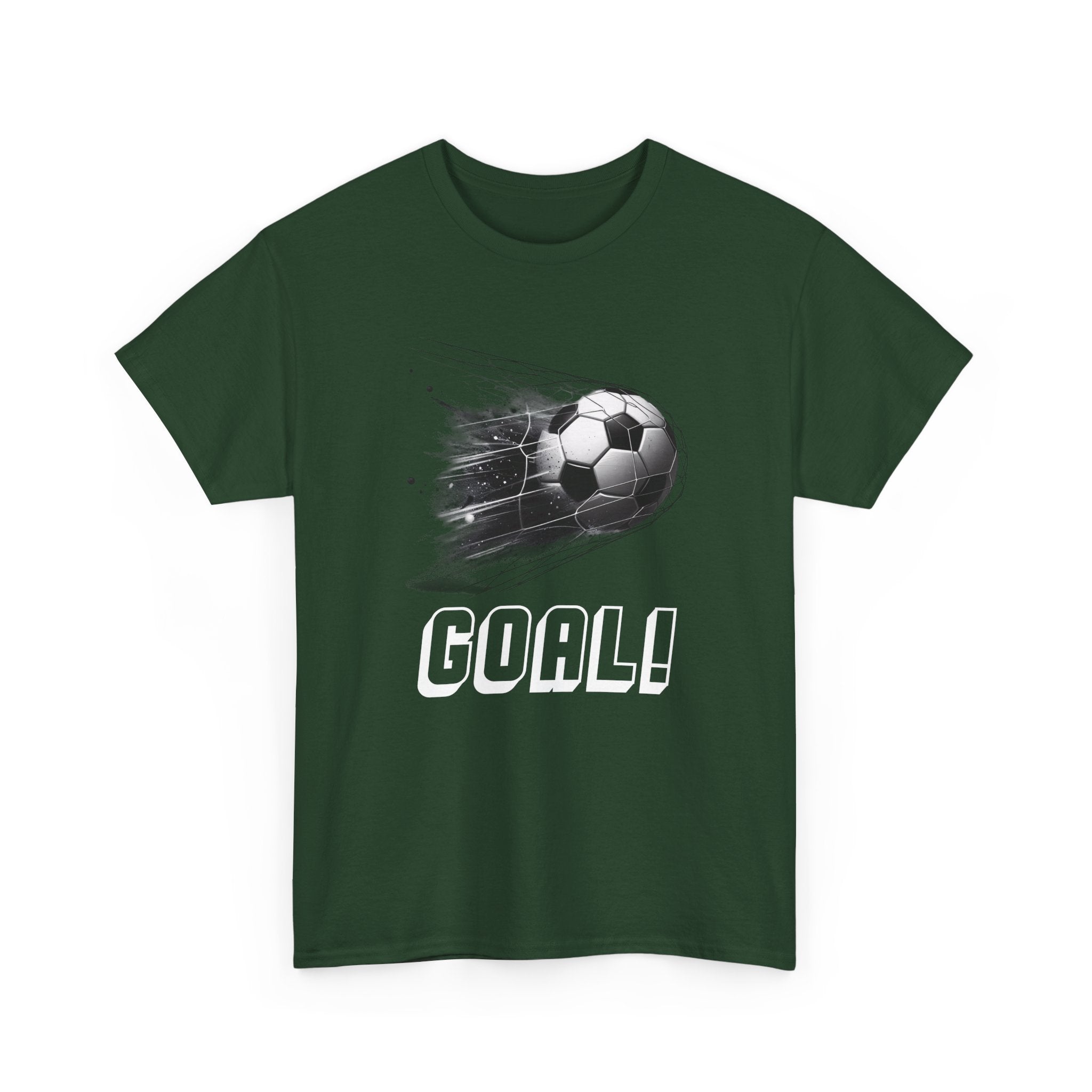 Football Soccer 'GOAL!' Graphic Tee - Fast Ball Design, Soccer Fan Shirt