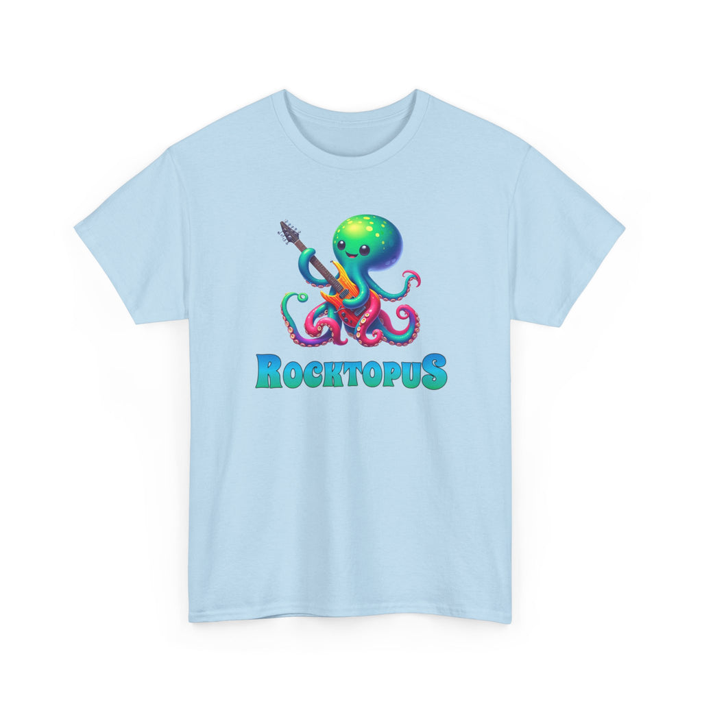 Rocktopus T-Shirt — Cute Octopus Playing Guitar Graphic Tee