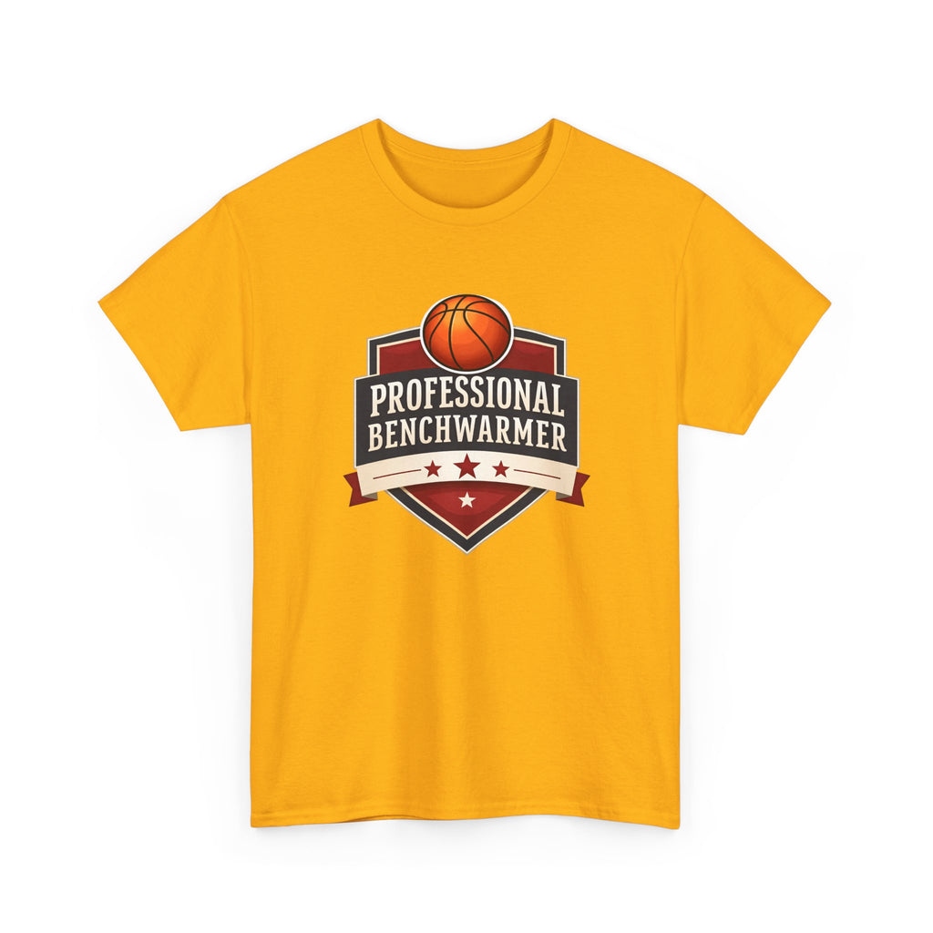 Professional Benchwarmer Basketball T-Shirt Funny Sports Graphic Tee