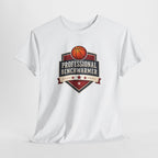 Professional Benchwarmer Basketball T-Shirt Funny Sports Graphic Tee