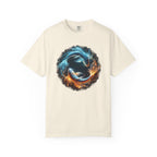 Yin Yang Koi Fish T-Shirt — Fire & Water Koi Circle Tee