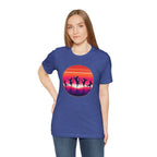 Retro Sunset Dancing Cats T-Shirt