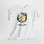 Aloha Beach T-Shirt — Tropical Palm Island Graphic Tee