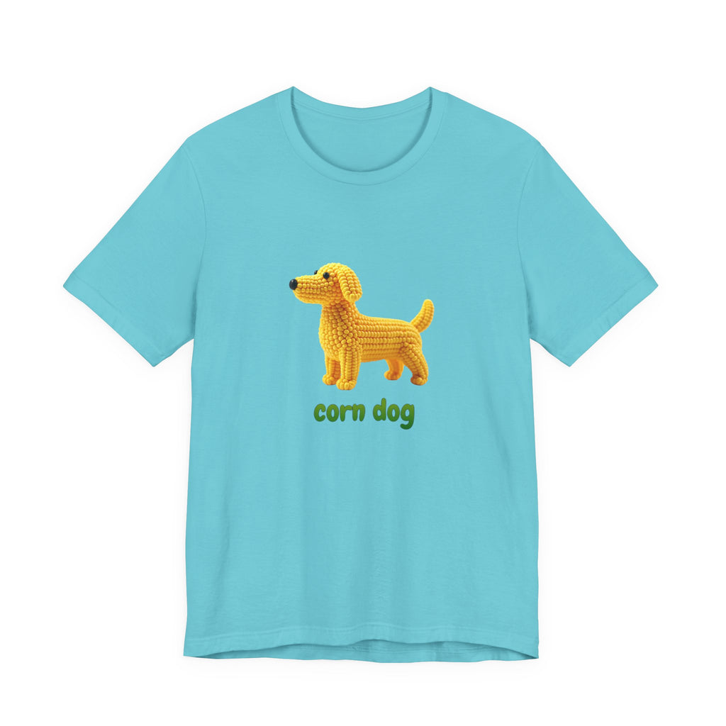 Corn Dog Dachshund T-Shirt — Cute Corn Dog Graphic Tee