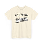 Motivation Sold Separately - Funny Vintage Graphic Tee
