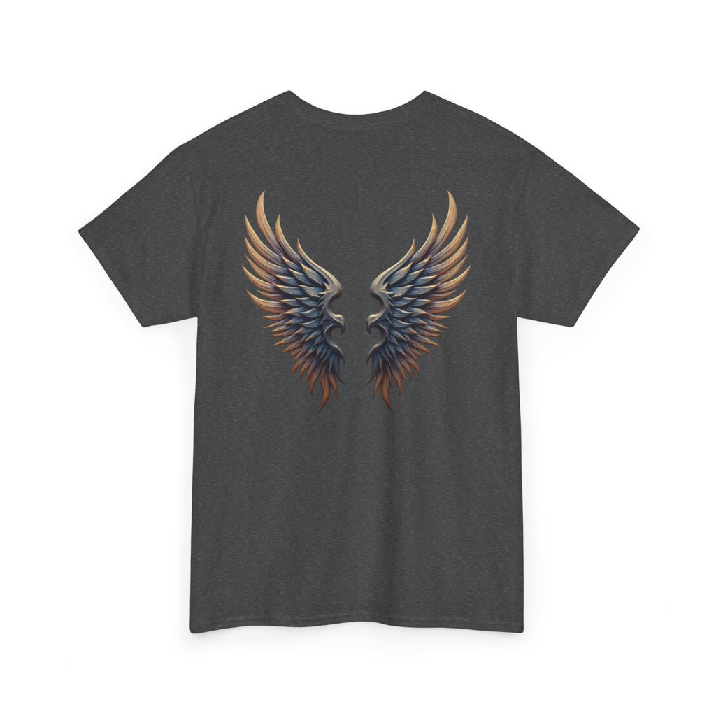 Wings Not Chains Wing T‑Shirt — Angel Wings Graphic Tee