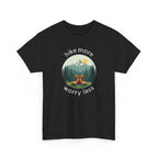 Hike More Worry Less T-Shirt — Nature Hiking Graphic Tee