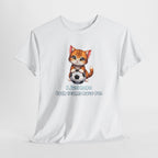 Kitten Soccer T‑Shirt - I Just Hope Both Teams Have Fun Funny Shirt For Soccer Fans