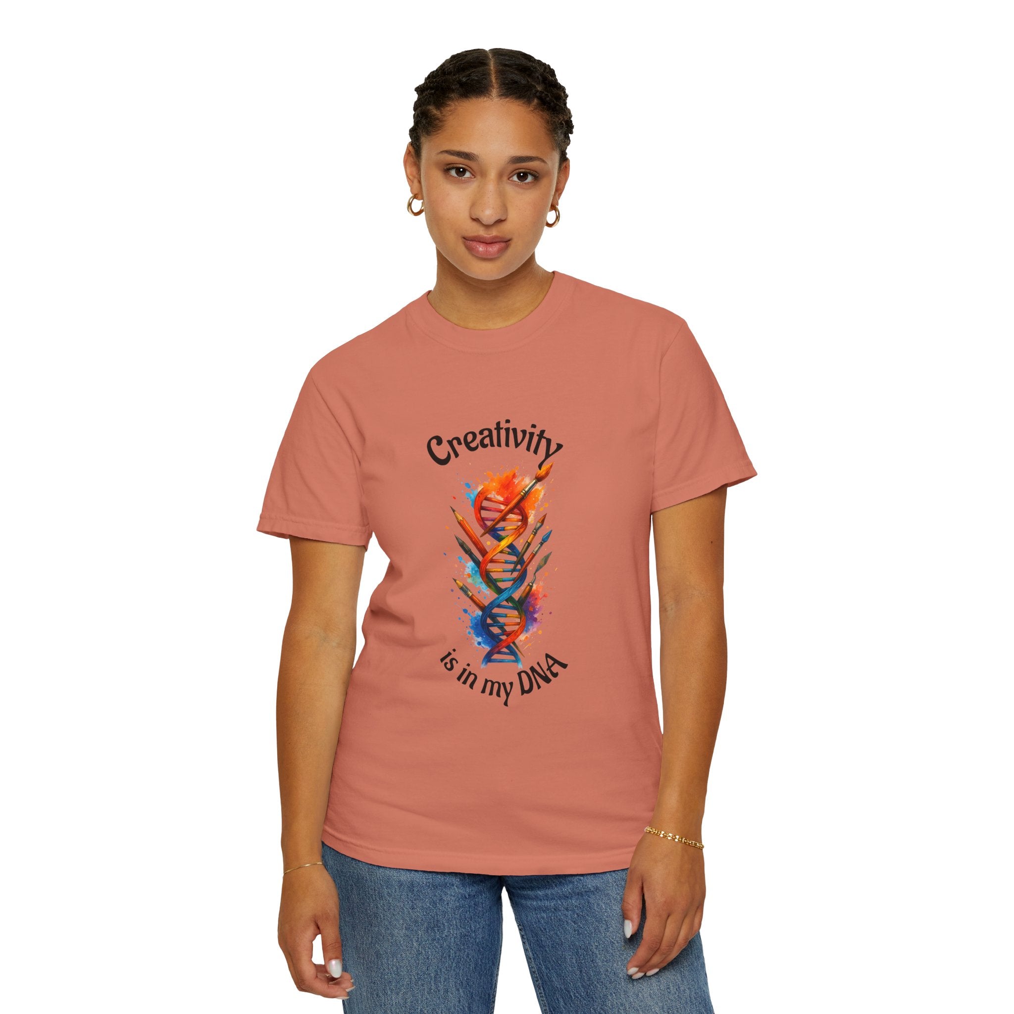 Creativity Is In My DNA T-Shirt — Artistic DNA Graphic Tee