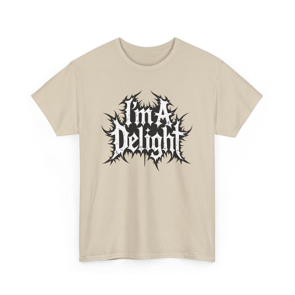 Gothic "I'm A Delight" Graphic Tee