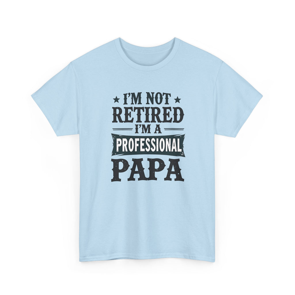 I'm Not Retired I'm A Professional Papa T-Shirt