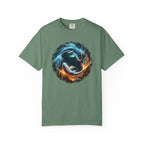 Yin Yang Koi Fish T-Shirt — Fire & Water Koi Circle Tee