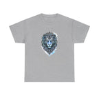 Tiger T-Shirt — Intricate Blue And White Tiger Graphic Tee