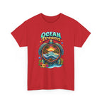 Ocean Dreams T‑Shirt — Tropical Sunset Sea Turtle Graphic Tee
