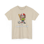 "I'm Athlete-ish" Sports Cartoon T-Shirt — Funny Sports Fan Graphic Tee