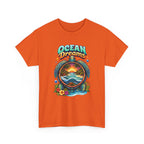 Ocean Dreams T‑Shirt — Tropical Sunset Sea Turtle Graphic Tee