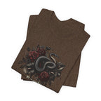 Snake Floral T-Shirt — Beauty in the Darkness Graphic Tee