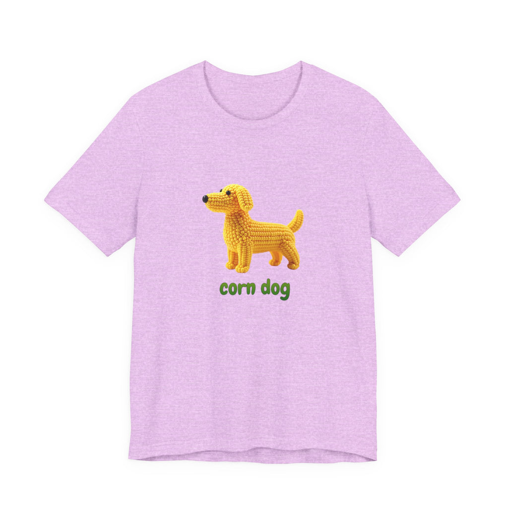 Corn Dog Dachshund T-Shirt — Cute Corn Dog Graphic Tee