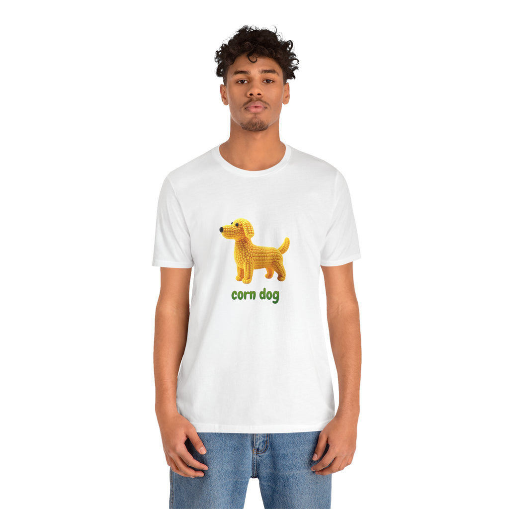 Corn Dog Dachshund T-Shirt — Cute Corn Dog Graphic Tee