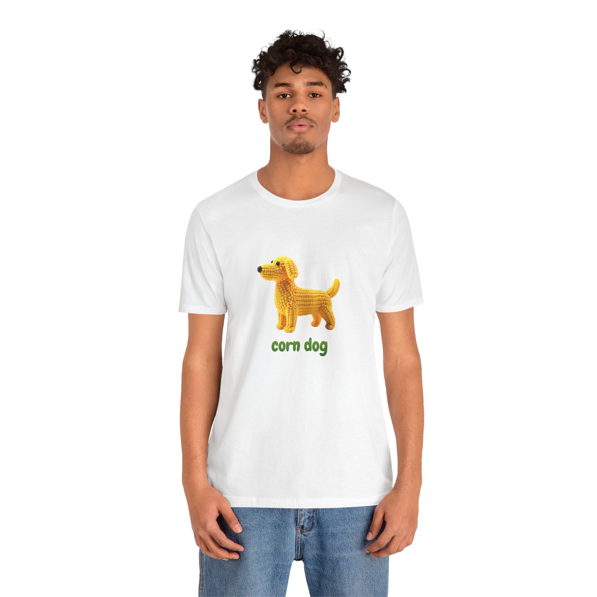 Corn Dog Dachshund T-Shirt — Cute Corn Dog Graphic Tee