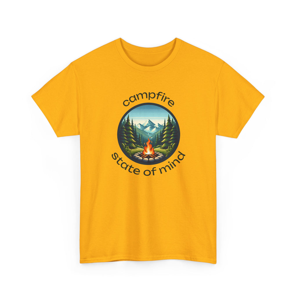Campfire State of Mind T-Shirt — Outdoor Camping Graphic Tee