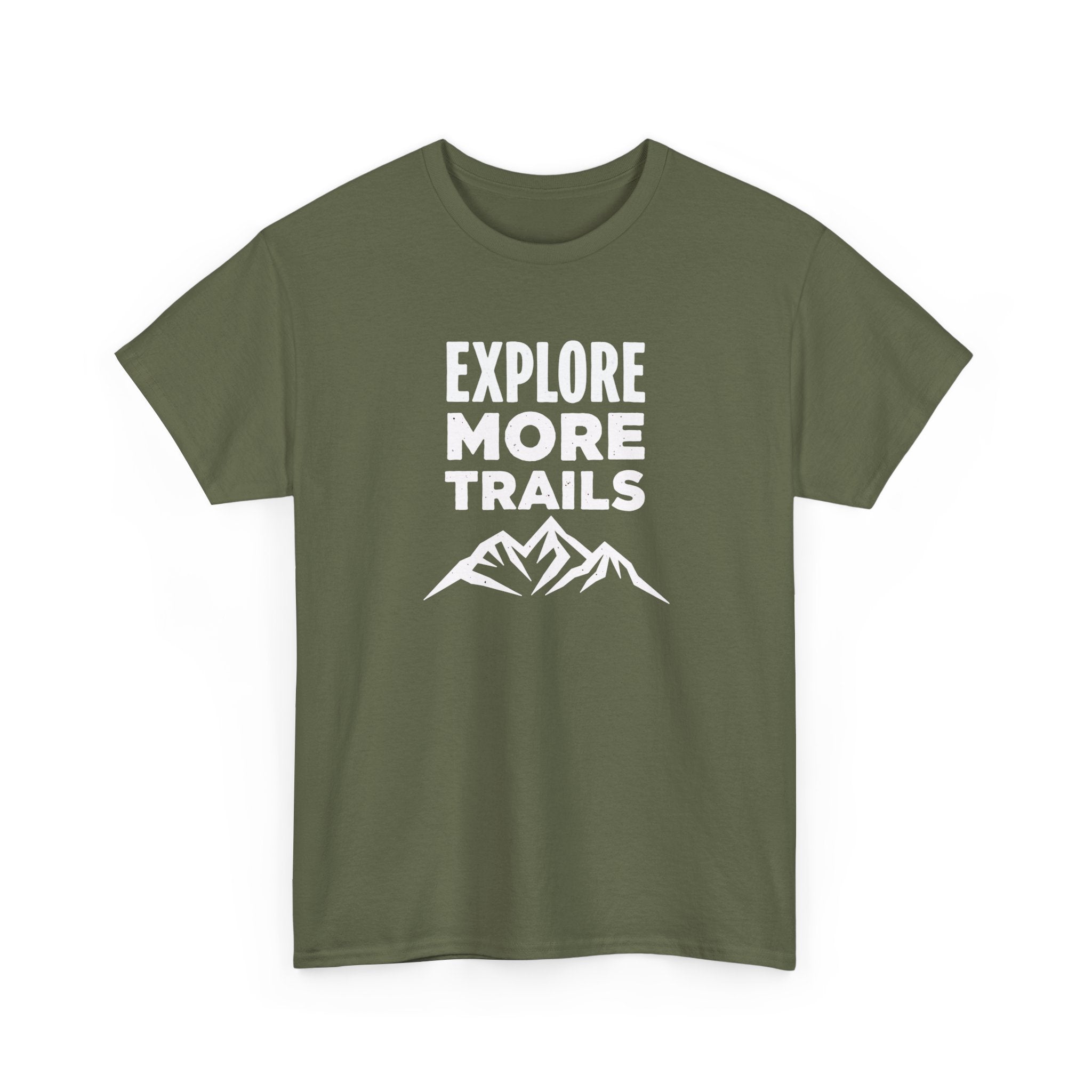 Explore More Trails T-Shirt — Outdoor Hiking Mountain Tee