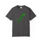 Green Gecko Graphic T-Shirt — Nature Lizard Shirt