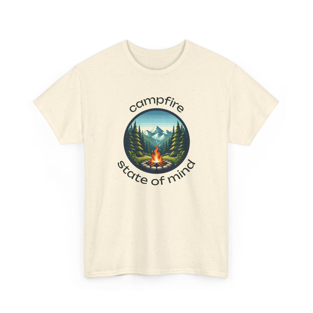 Campfire State of Mind T-Shirt — Outdoor Camping Graphic Tee