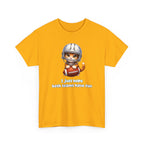 Cute Cat Football T-Shirt — "I just hope both teams have fun"