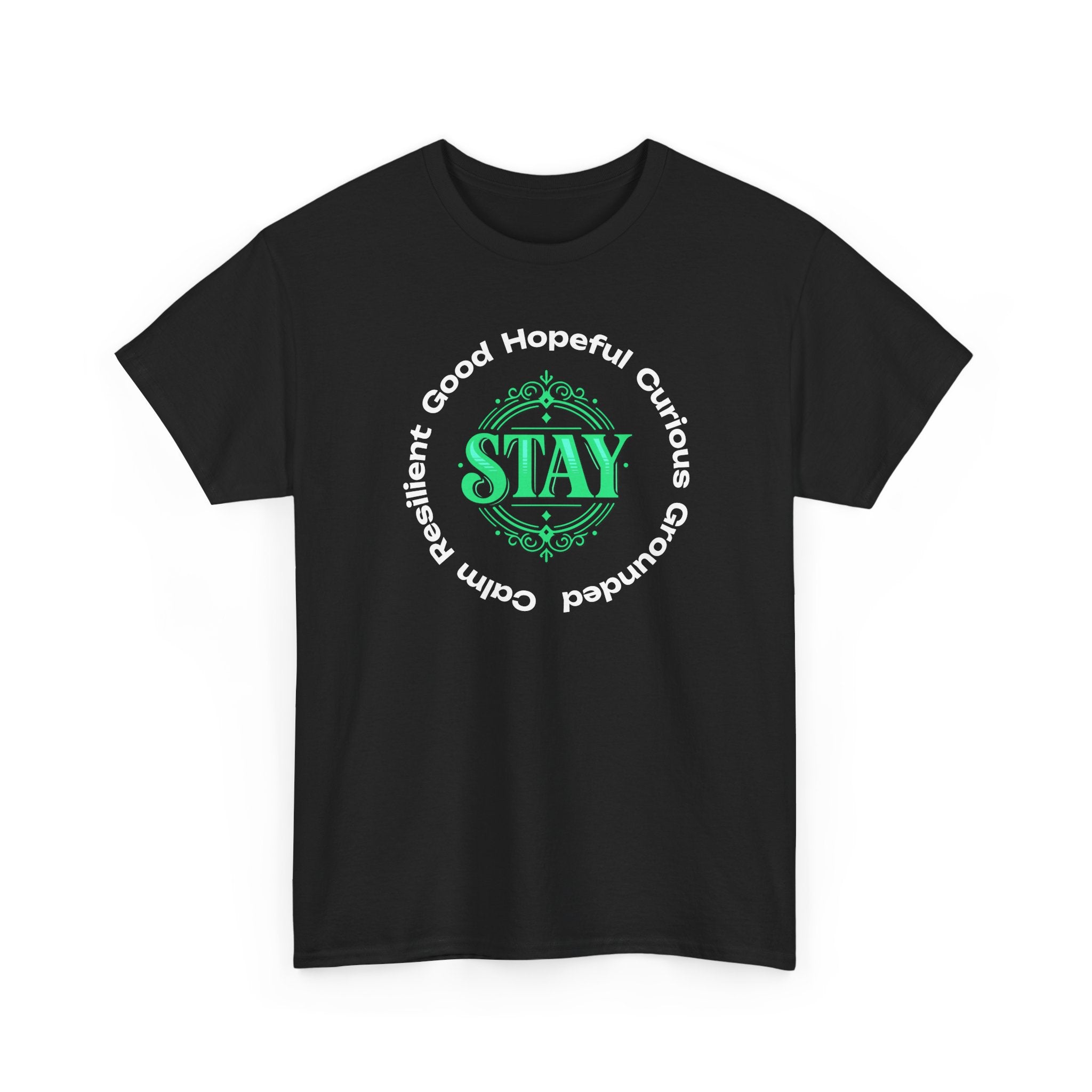 Stay Positivity Tee — "STAY" Positive Mindset Graphic T-Shirt