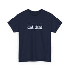 Cat Dad T‑Shirt — Minimalist Funny Cat Lover Tee