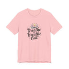 Breathe In Breathe Out T‑Shirt — Lotus Mindfulness Tee for Yoga & Relaxation