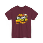 Weekend Hooper Basketball T‑Shirt — Retro Court Graphic Tee for Players & Fans